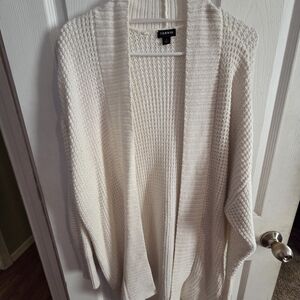 Torrid Women's Ivory Cardigan Sweater